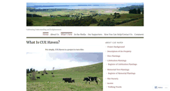 Desktop Screenshot of cuehaven.com